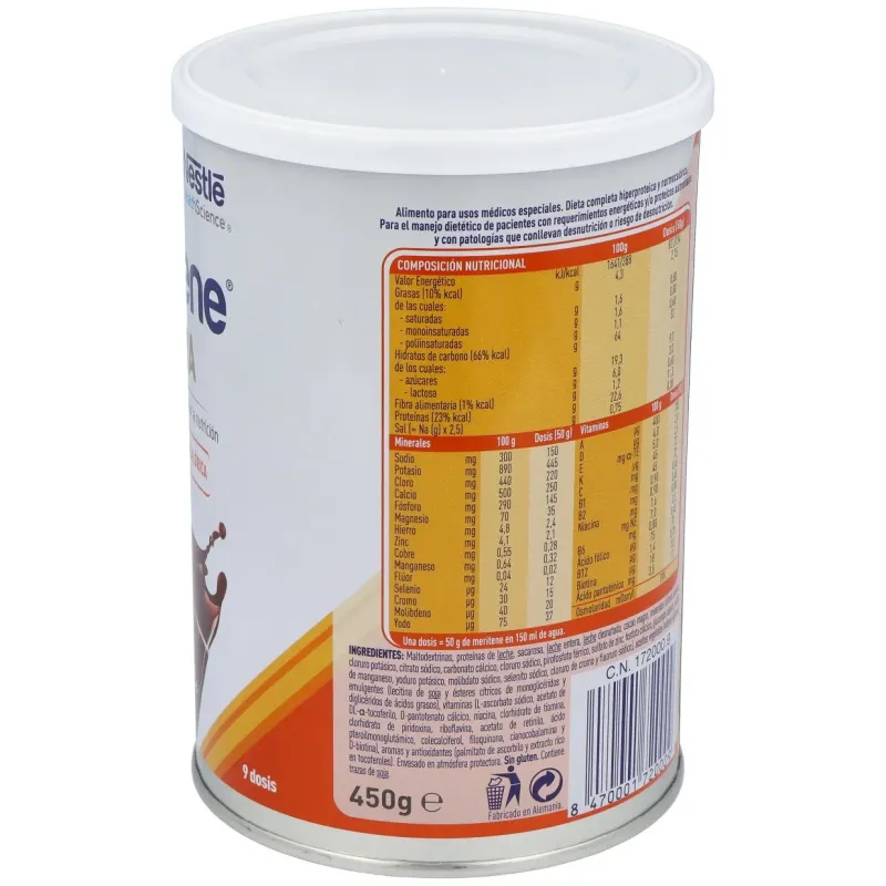 Meritene extra chocolate bote 450gr. | Farmacia Barata Meritene extra chocolate bote 450gr. | Farmacia Barata