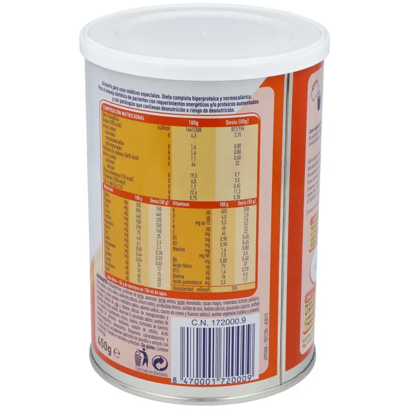 Meritene extra chocolate bote 450gr. | Farmacia Barata Meritene extra chocolate bote 450gr. | Farmacia Barata