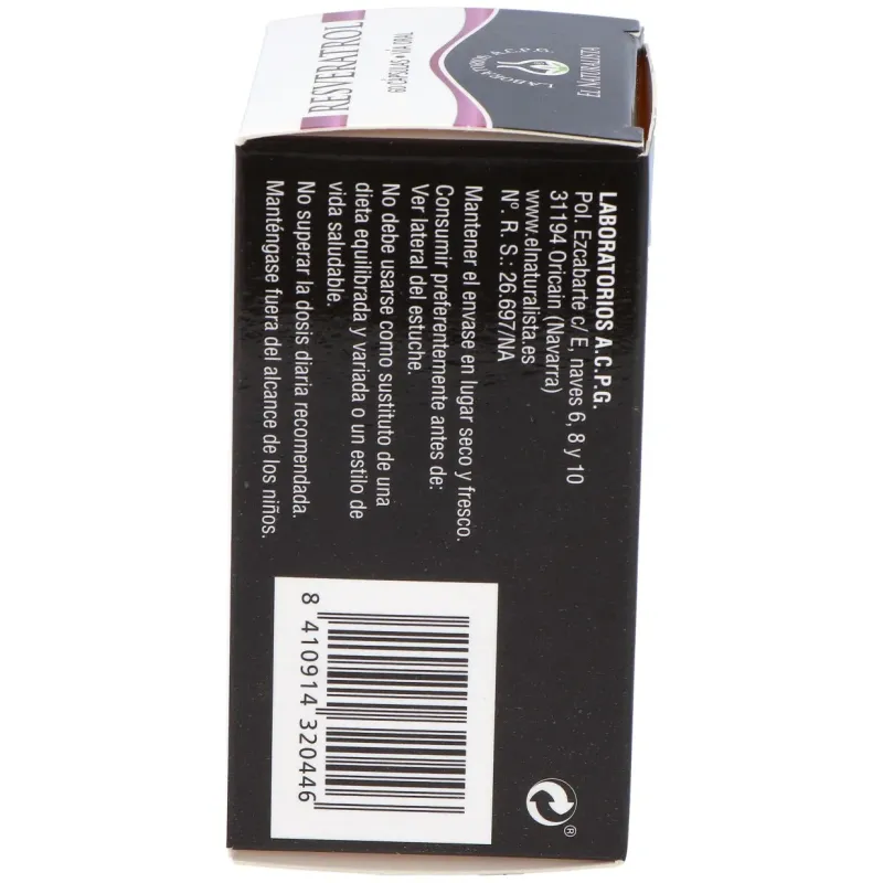 El naturalista resveratrol 60cáps | Farmacia Barata