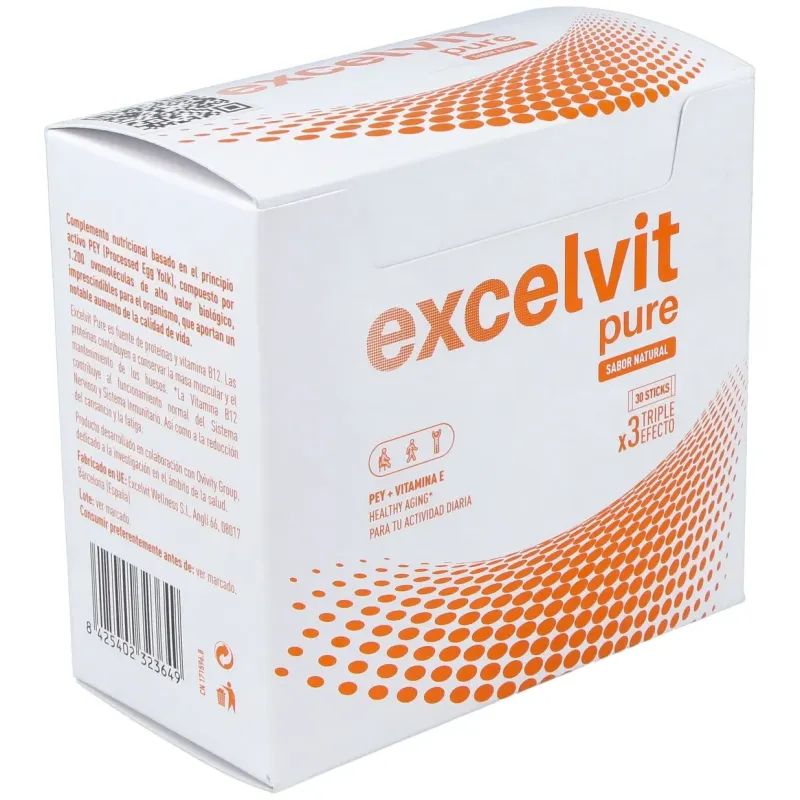 Excelvit pure (bienestar) 30sticks | Farmacia Barata