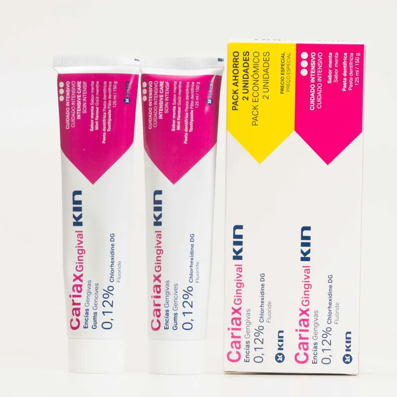 Cariax Gingival Pasta dental Duplo, 2x125ml. Cariax Gingival Pasta dental Duplo, 2x125ml.