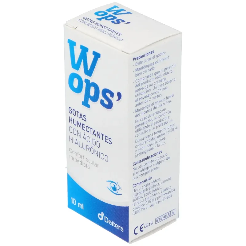 Wops gotas humectantes 10ml. | Farmacia Barata