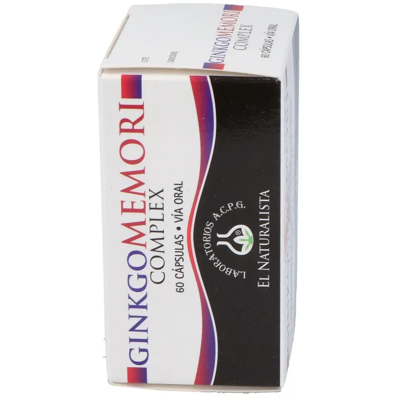 El naturalista ginkgo memori complex 60caps | Farmacia Barata