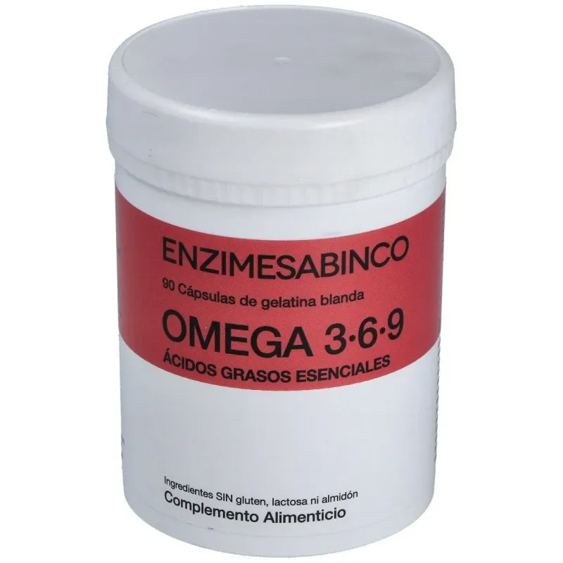 Enzime sabinco omega 3 6 9 1000mg 90caps | Farmacia Barata