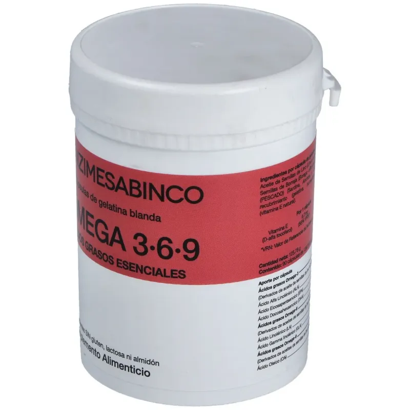 Enzime sabinco omega 3 6 9 1000mg 90caps | Farmacia Barata