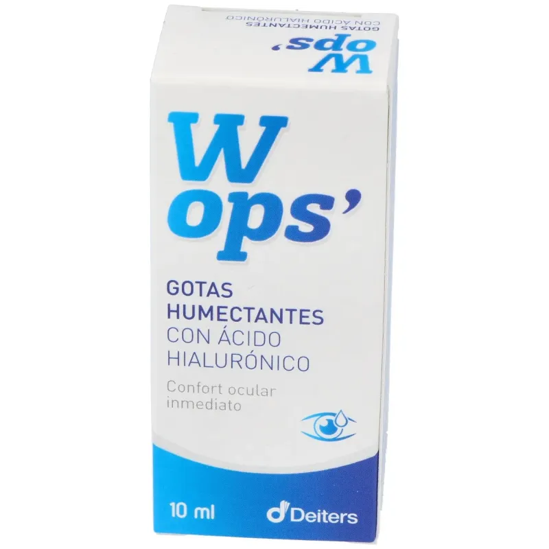Wops gotas humectantes 10ml. | Farmacia Barata
