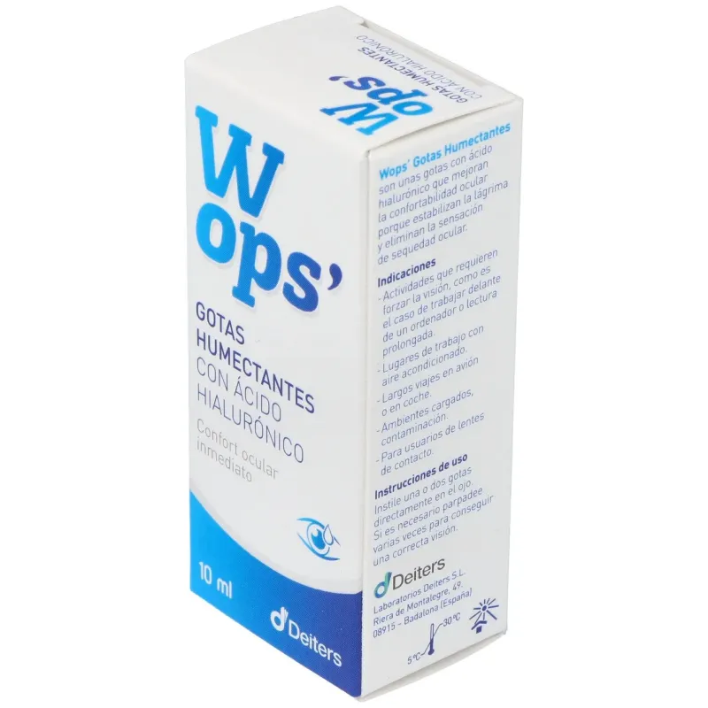 Wops gotas humectantes 10ml. | Farmacia Barata