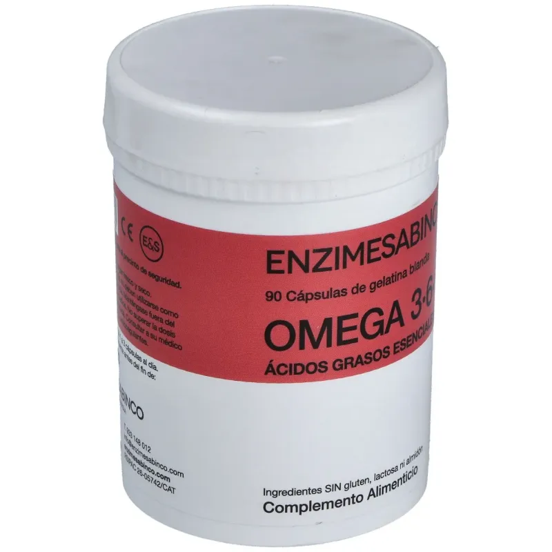 Enzime sabinco omega 3 6 9 1000mg 90caps | Farmacia Barata
