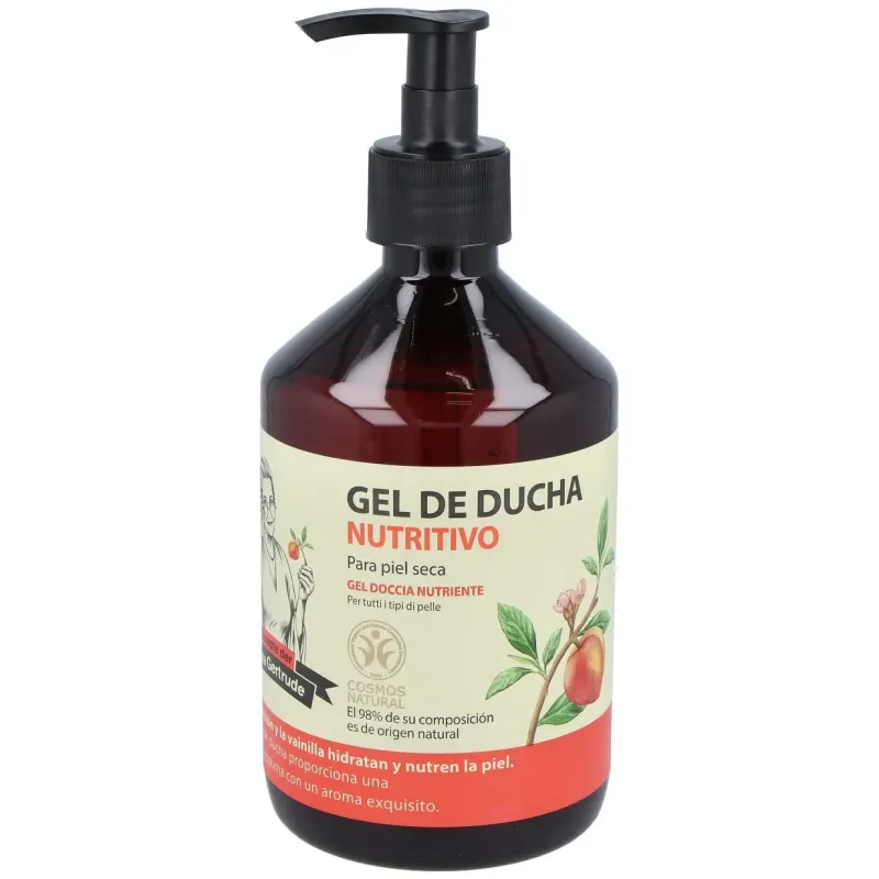 Gel de ducha nutritivo melocoton 6udsx500ml. | Farmacia Barata