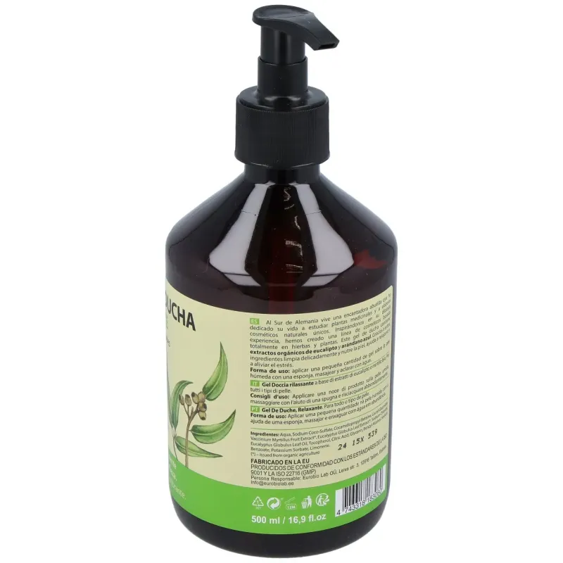 Gel de ducha relajante arandano azul 6udsx500ml. | Farmacia Barata