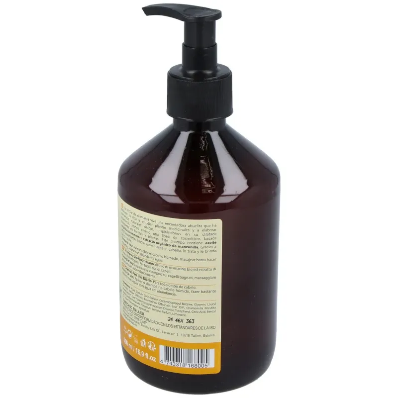 Champu uso diario romero y manzanilla 6udsx500ml. | Farmacia Barata Champu uso diario romero y manzanilla 6udsx500ml. | Farmacia Barata