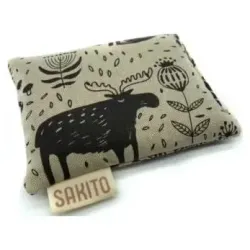 Sakito saco térmico bebé semillas animales 15x10cm 1ud
