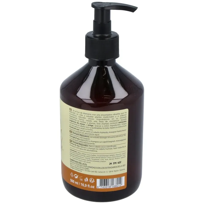 Champu reparador avena y ortiga 6udsx500ml. | Farmacia Barata