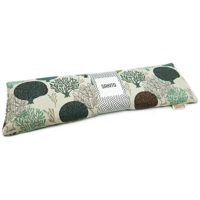 Sakito saco térmico cervical semillas árboles 42x13cm 1ud | Farmacia Barata