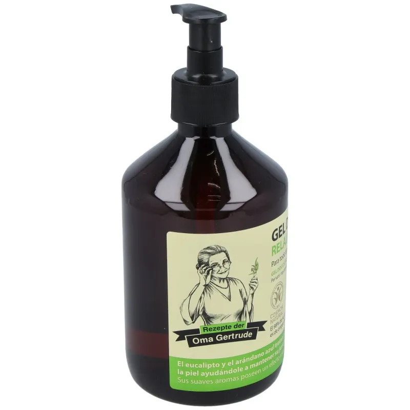 Gel de ducha relajante arandano azul 6udsx500ml. | Farmacia Barata