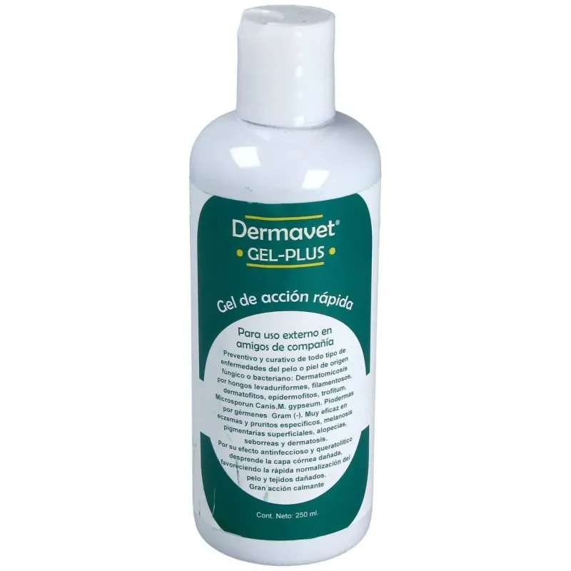 Dermavet gel-plus mascotas 250ml. | Farmacia Barata