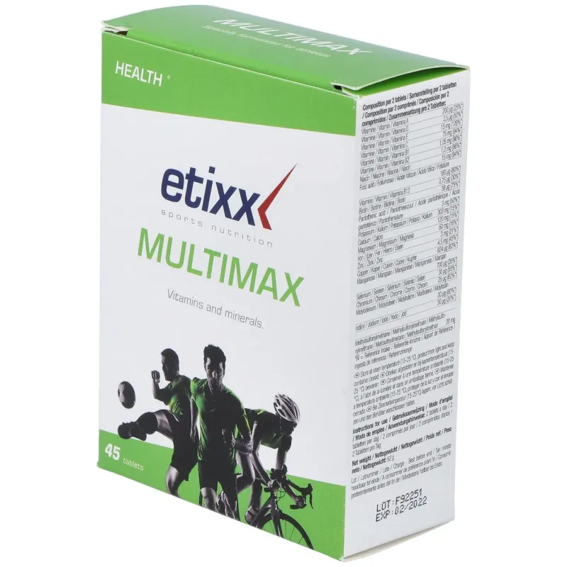 Etixx multimax 45comp. | Farmacia Barata Etixx multimax 45comp. | Farmacia Barata