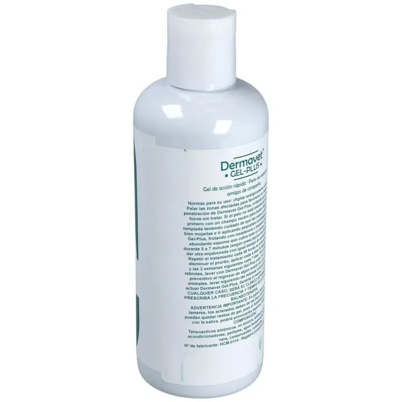 Dermavet gel-plus mascotas 250ml. | Farmacia Barata