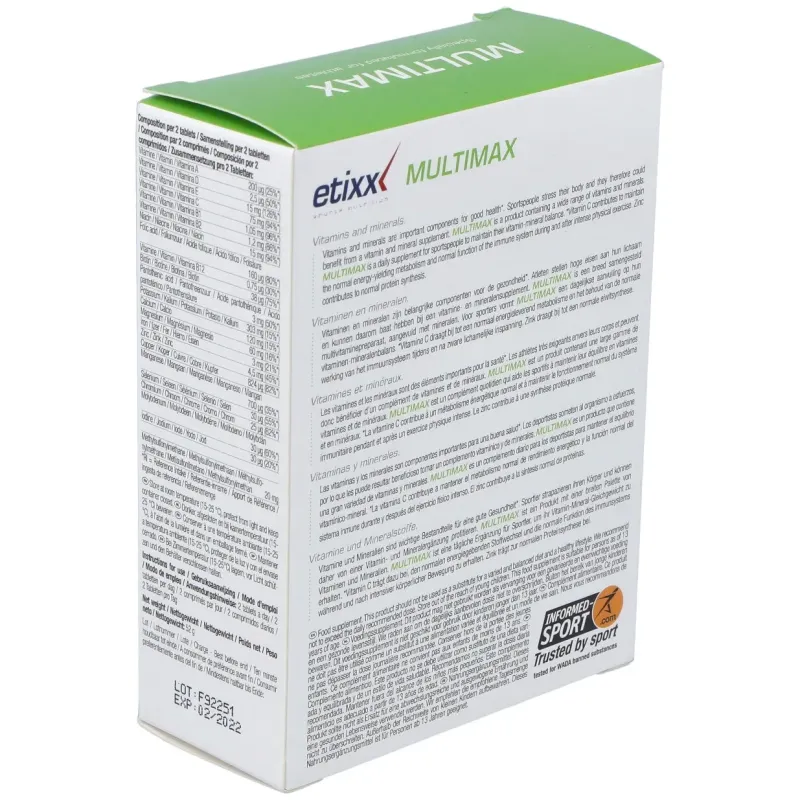 Etixx multimax 45comp. | Farmacia Barata Etixx multimax 45comp. | Farmacia Barata