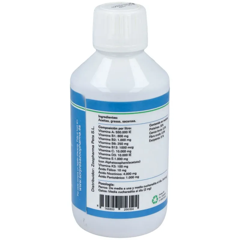 Zoo-12 vital perros y gatos 250ml. | Farmacia Barata