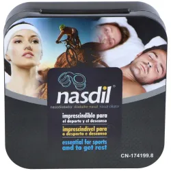 Nasdil fusion dilatador nasal deporte ronquido 1ud