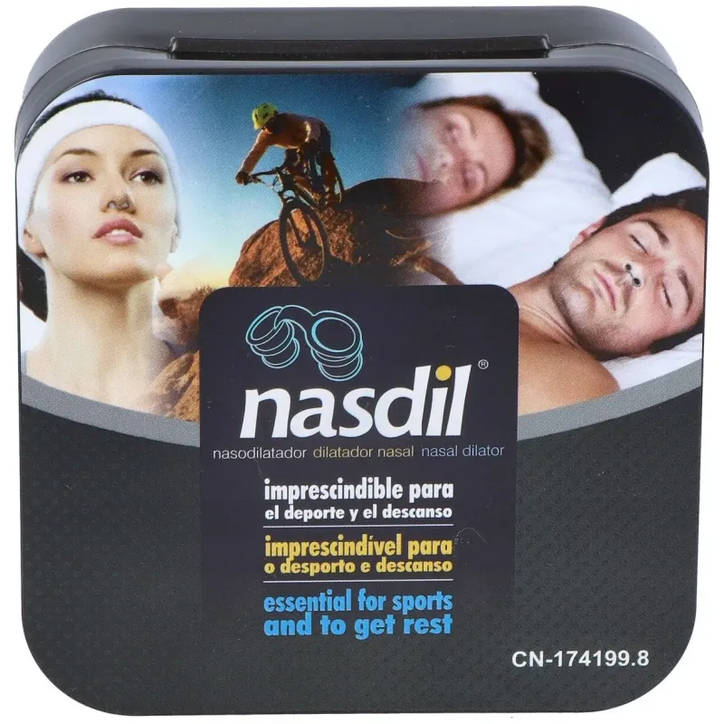 Nasdil fusion dilatador nasal deporte ronquido 1ud | Farmacia Barata