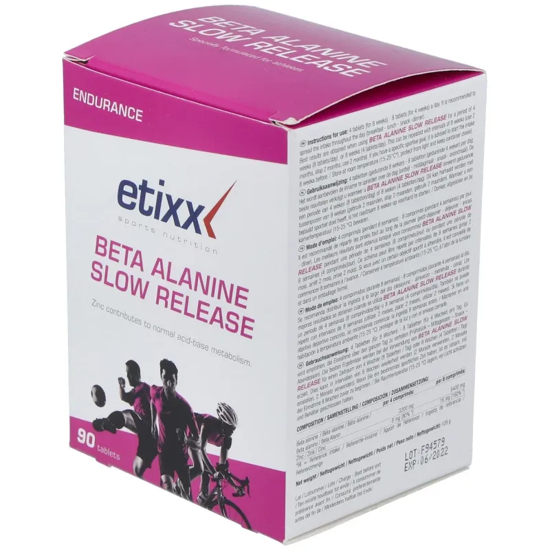 Etixx beta alanine slow release 90comp. | Farmacia Barata