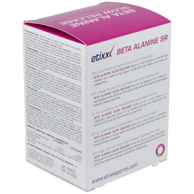 Etixx beta alanine slow release 90comp. | Farmacia Barata