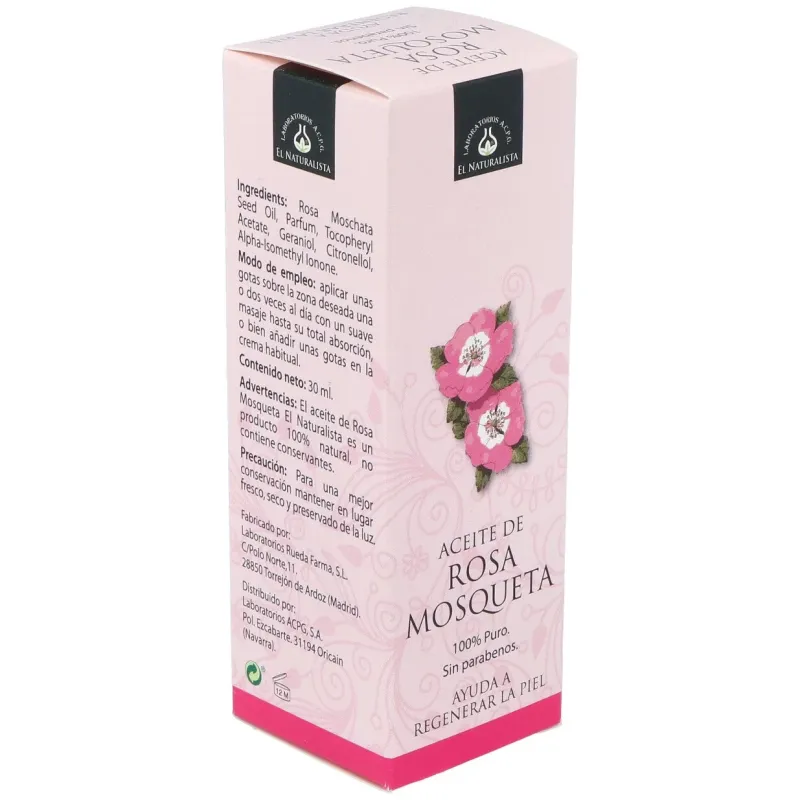El naturalista aceite de rosa mosqueta 30 ml | Farmacia Barata