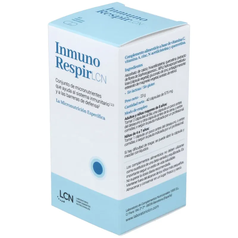Inmunorespir 40cap.veg. | Farmacia Barata