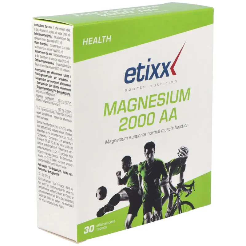 Etixx magnesium 2000 aa 30comp.eferv. | Farmacia Barata