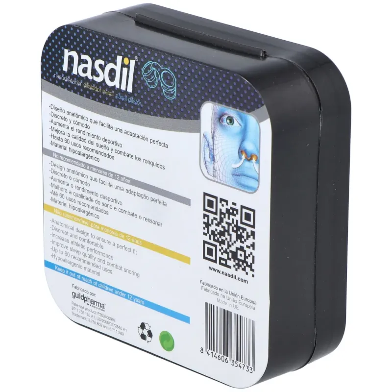 Nasdil fusion dilatador nasal deporte ronquido 1ud | Farmacia Barata