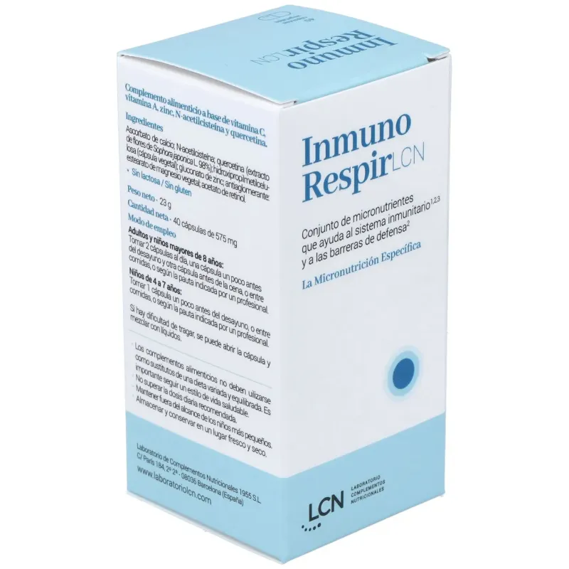Inmunorespir 40cap.veg. | Farmacia Barata