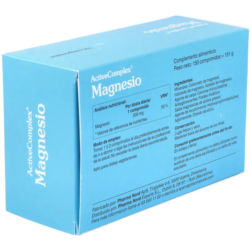 Activecomplex magnesio 150comp. | Farmacia Barata