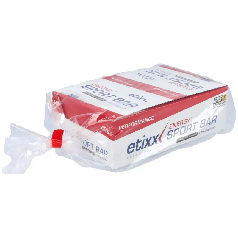 Etixx energy sport bar sabor chocolate 12uds | Farmacia Barata Etixx energy sport bar sabor chocolate 12uds | Farmacia Barata
