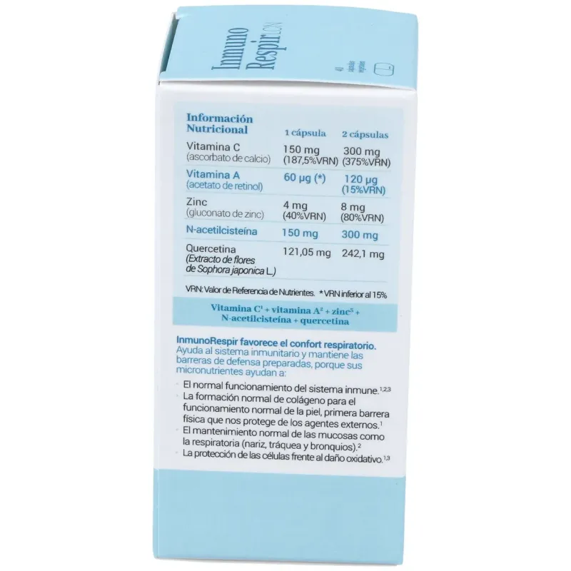 Inmunorespir 40cap.veg. | Farmacia Barata