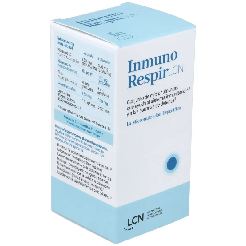 Inmunorespir 40cap.veg. | Farmacia Barata