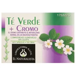 El naturalista té verde + cromo 60caps