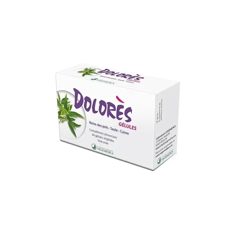 Vegemedica dolores 60 gélules | Farmacia Barata