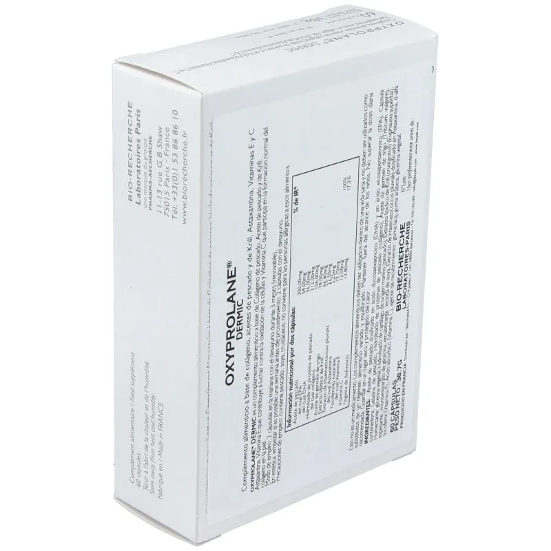 Oxyprolane dermic 60cap. | Farmacia Barata Oxyprolane dermic 60cap. | Farmacia Barata