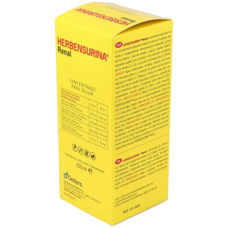 Herbensurina concentrado para diluir 250ml. | Farmacia Barata