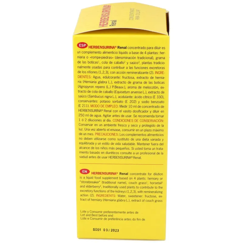 Herbensurina concentrado para diluir 250ml. | Farmacia Barata