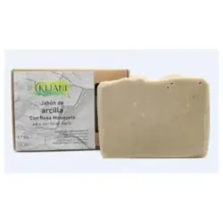 Kijani jabón en pastilla de arcilla 80g