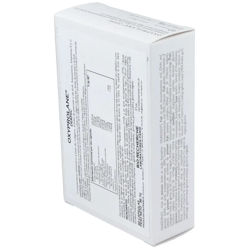 Oxyprolane dermic 60cap. | Farmacia Barata Oxyprolane dermic 60cap. | Farmacia Barata