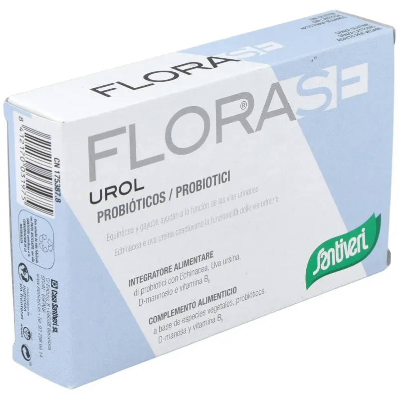 Santiveri florase urol 40 caps | Farmacia Barata