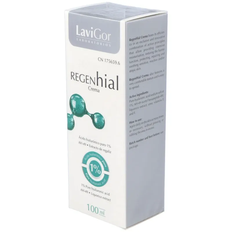 Lavigor regenhial crema 100ml | Farmacia Barata
