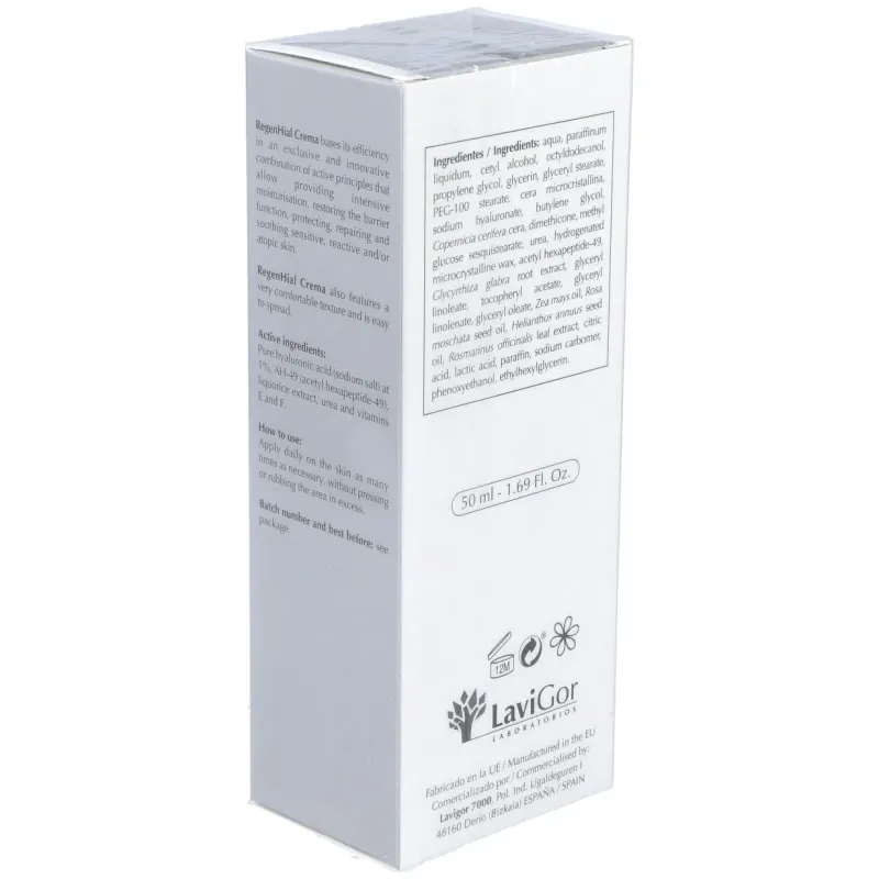 Lavigor regenhial crema 50ml | Farmacia Barata