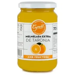 Capell mermelada naranja amb fructosa bio 400g