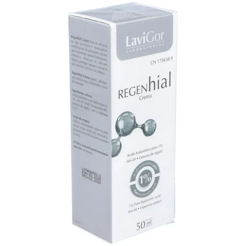 Lavigor regenhial crema 50ml | Farmacia Barata