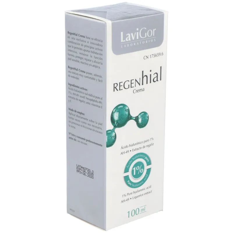 Lavigor regenhial crema 100ml | Farmacia Barata